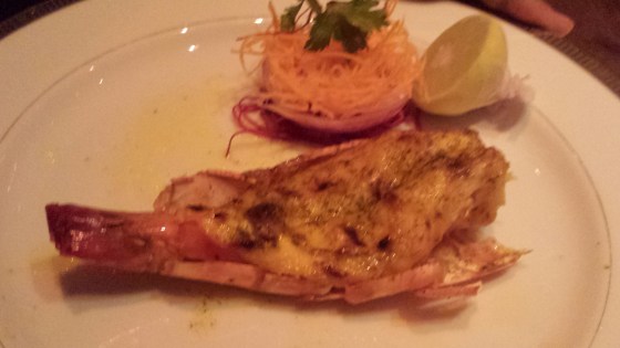 King prawn tandoori 
