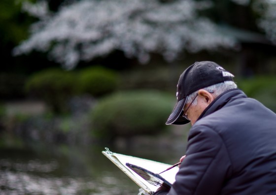 artists were out in force