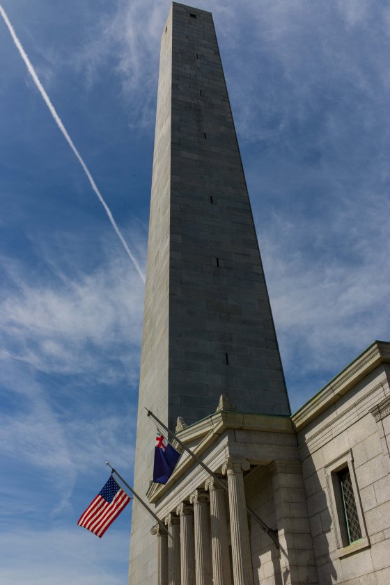 Obelisk at the bunker memorial