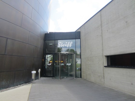 modern entrance