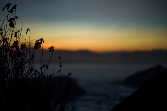 but with the dawn, the sun started peeking out...