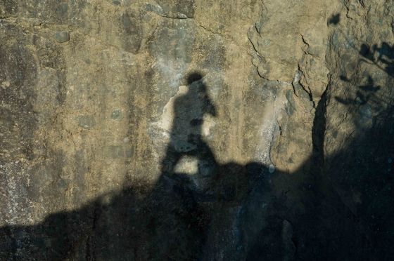 I shot my shadow shooting my shadow.. :)