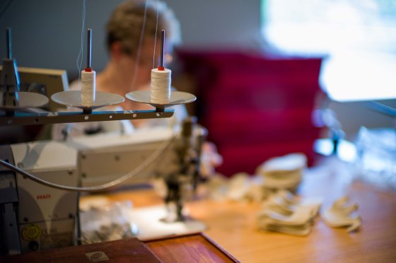 the Steiff work place