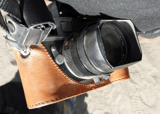 But fell into the volcanic sand with the M9P getting completely covered in volcanic dust...