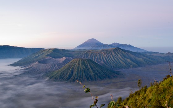 the clouds moved in...