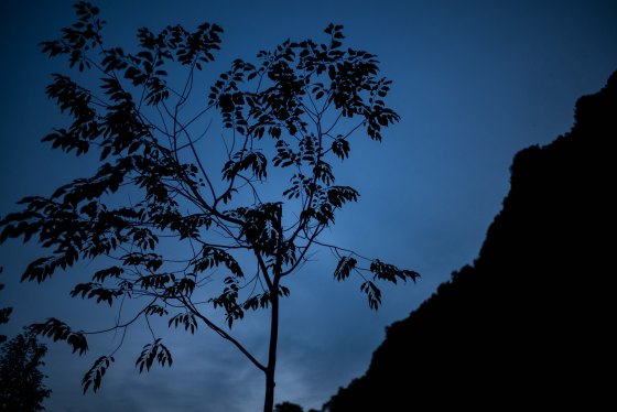 And as night falls...