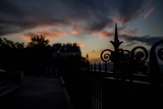 the colours changed by the minute