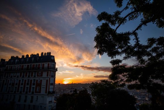 the sun soon began to appear