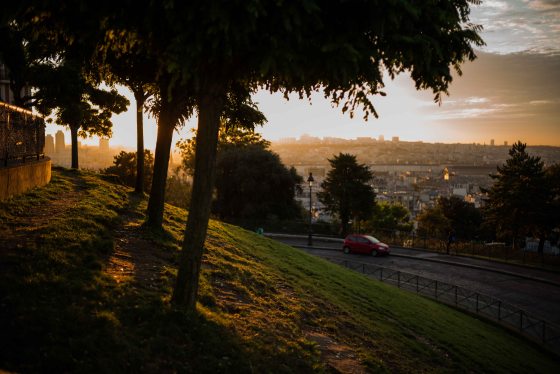 the warm glow bathed everything