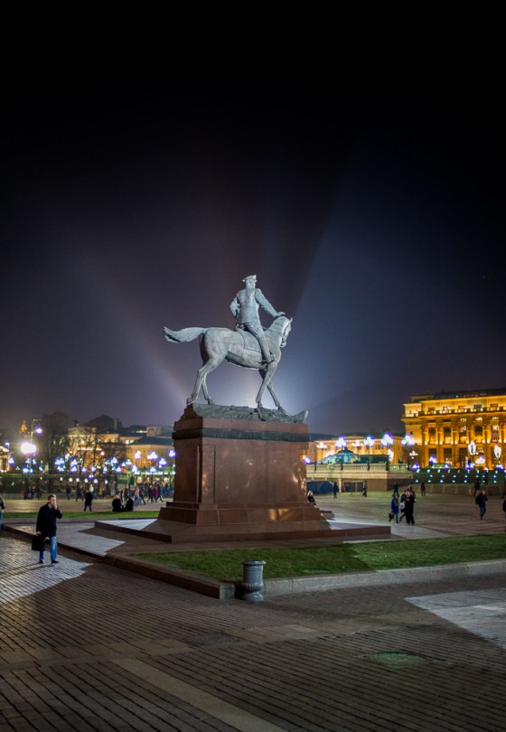 General Zhukov's statue