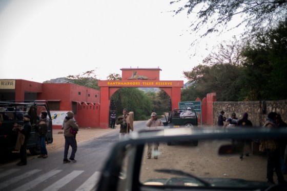 entrance to Ranthambore TR