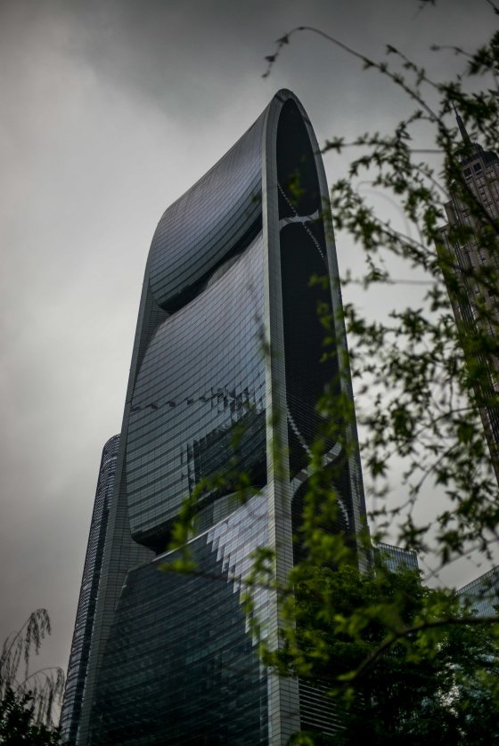 as the buildings were impressive..