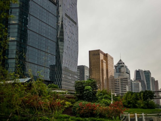 And yes, there are buildings made of gold in Guangzhou