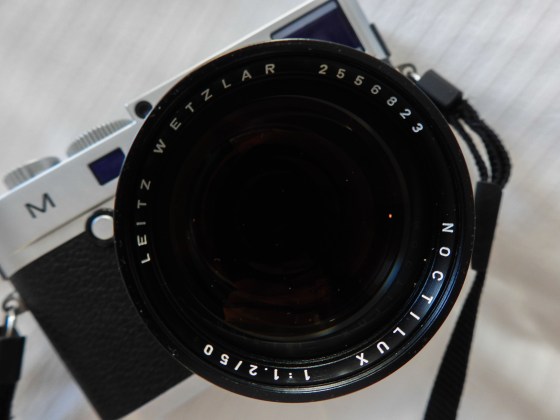 the Noctilux 55mm F1.2 on the Leica M240