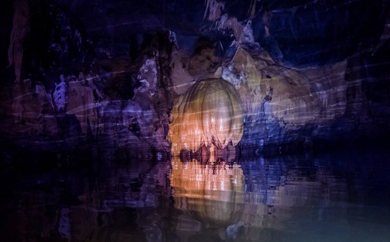 With just light from our torches, the Leica Q came into its own, enabling all these shots in the dark cavern, on a moving boat ..I cannot imagine trying to focus a Leica M here!