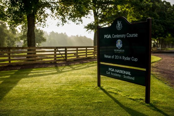 The Centenary Course where the Ryder Cup was held last year..161/2 to 11/1/2 in favour of the Europeans