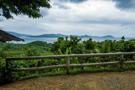 There is a rest stop halfway between Puerta Princesa and Sabang, and its well worth stopping at for the outstanding views...