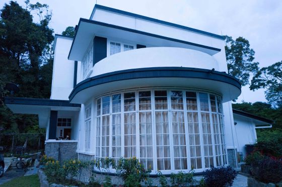 The bungalow, once known as Buona Vista sits proudly on a hillock