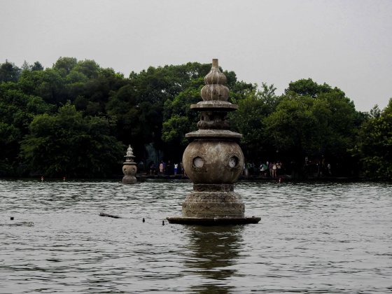 famous posts in the water