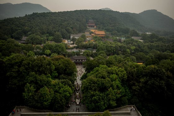 There was also a good view of a temple which was the inspiration for the song Nan Ping Wan Zhong..evening bells at Nanping Hill