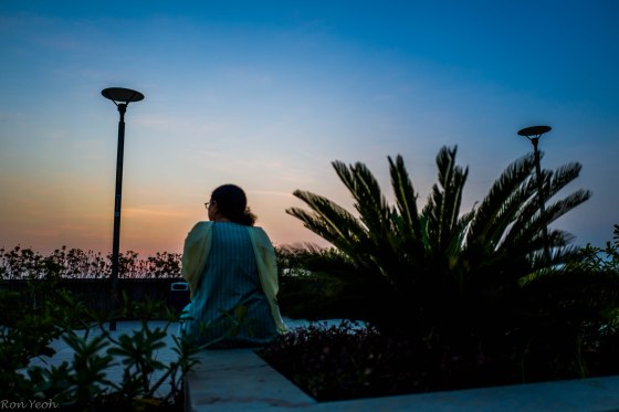 Waiting for the dawn